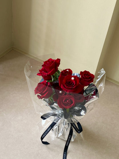 Red Rose ( silver)