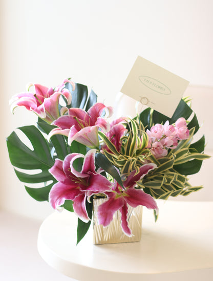 Congratulations flower Pot